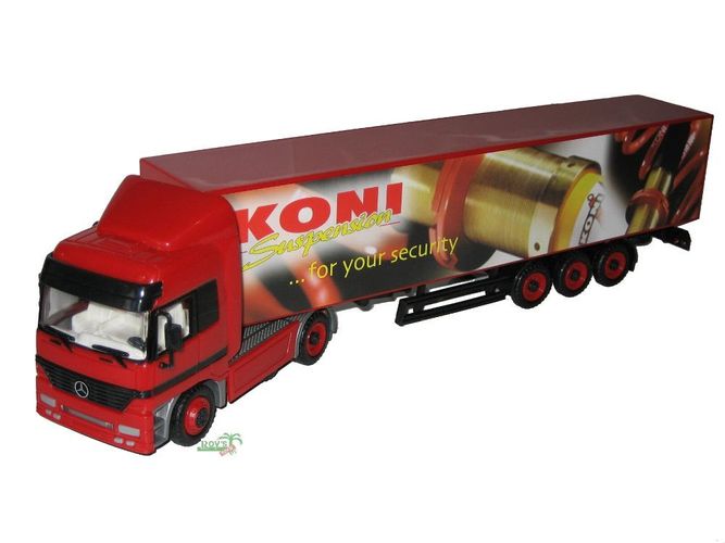 Ca. 38cm City Toys Koni - Neu Actros Transporter Dickie 203747000 