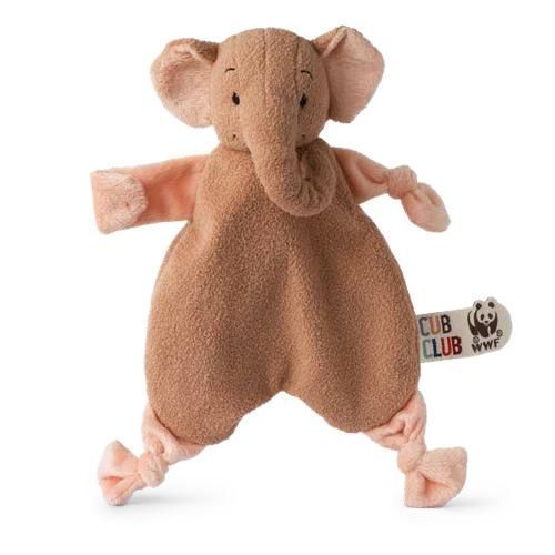WWF Cub Club Schnuffeltuch für Kleinkinder Ebu Mago Panu 30cm Schmusetuch 
