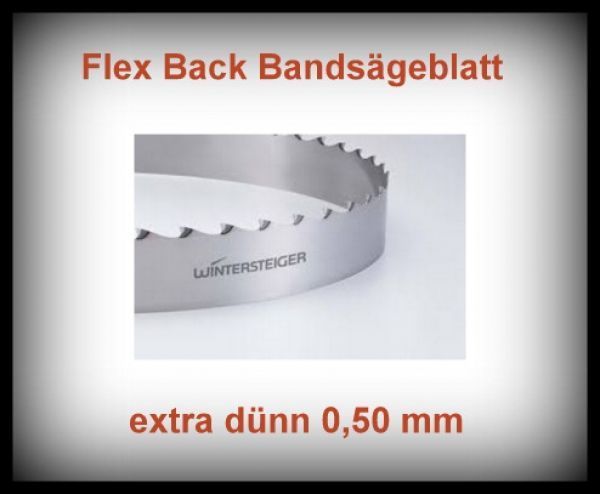 Flex Back Scheppach Basato 1  Basa Sägeband 1490x 6x 0,50mm Bandsägeblatt extra 