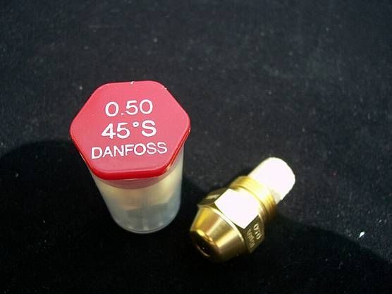 Brennerdüse Danfoss 0,40/60°SR Rundkopfdüse Düsenwechsel reduziert den Verbrauch 