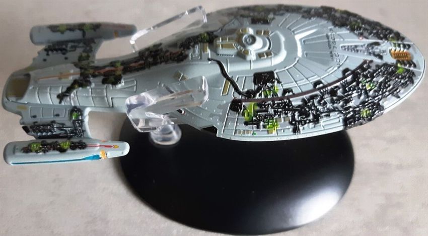 Star Trek assimiliertes USS Voyager nave espacial bonus Edition 15 Eaglemoss estrechamente 