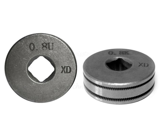 Drahtvorschubrolle Förderrolle 0,8-0,9-1 mm Drahtvorschub Drahtvorschubgetriebe 