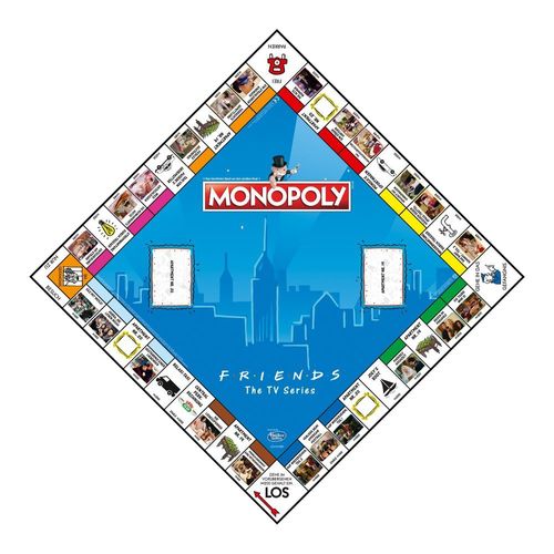 Monopoly Friends Serie Edition Brettspiel Gesellschaftsspiel Spiel deutsch NEU 