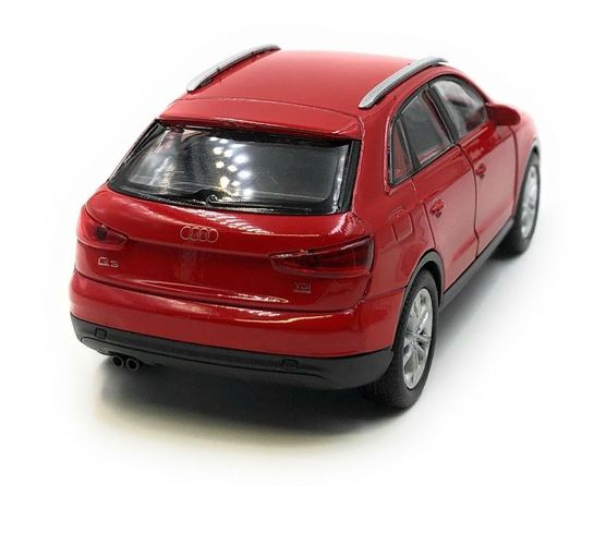 Modellauto Audi Q3 Kompakt SUV Rot Auto 1:34-39 lizensiert 