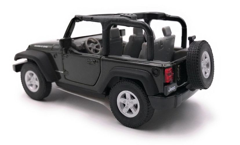 Maßstab Modell Jeep Wrangler Rubicon 1:34 Rot 11 Cm 