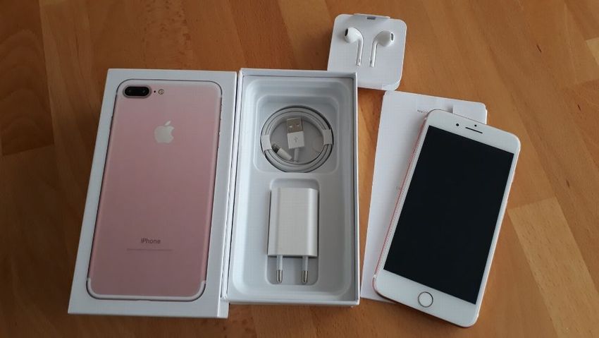 Apple iPhone 7 Plus 256GB rosegold simlockfrei & iCloudfrei & neuwertig &  foliert !!!