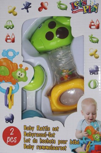 Baby Spielzeug Set Motorik Rasseln Greiflinge Rassel Babyrassel Mit Storage Box 