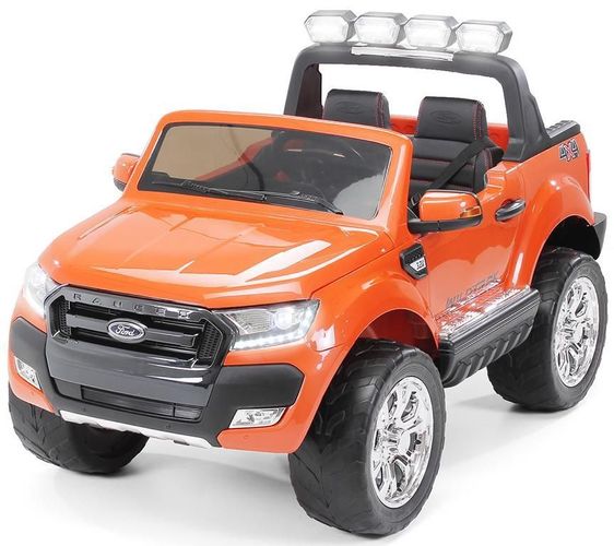 Kinder Elektroauto Ford Ranger Wildtrak Kinderauto, 2 Personen Orange  kaufen bei Hood.de