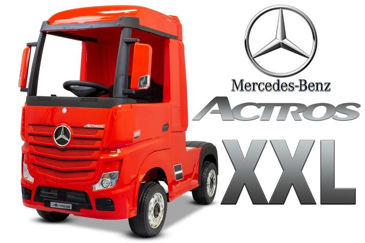 Actros Truck Elektro Auto Allrad 1-Sitzer 4x35W 2x 12V 7Ah 2.4G RC 