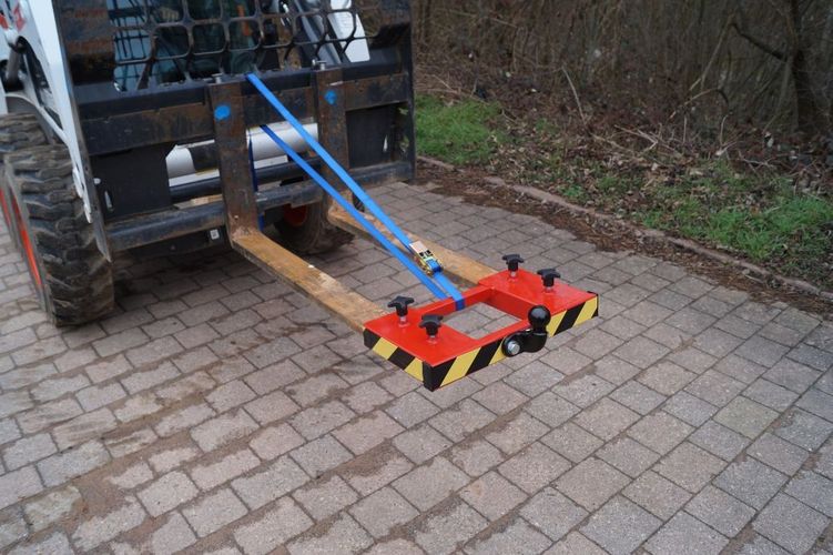 Rangierhilfe Gabelstapler Anhänger Stapler Kugelkopf Radlader Wohnwagen 90x40 