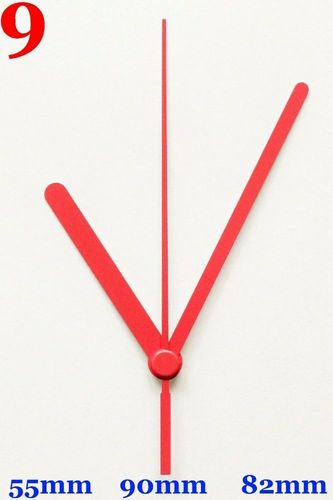 Quarz Uhrwerk Schleichendes lautlos kein Ticken Uhrzeigerset Zeiger-Sets DIY #48 