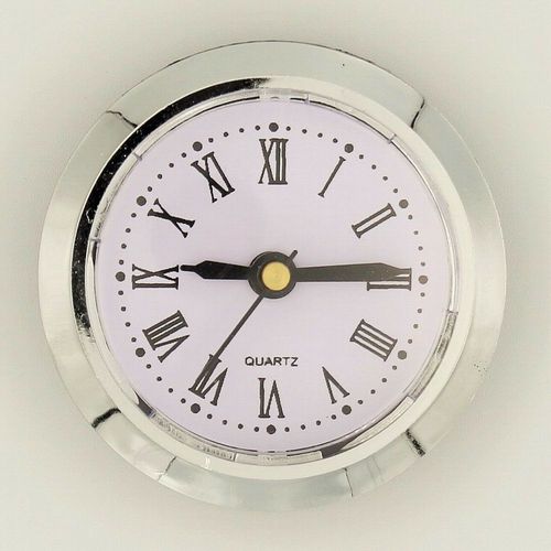 Einsteckuhrwerk Einbau-Uhr ARABISCH Einbauuhr Modellbau-Uhr SALE Ø 45 mm Nr.22 