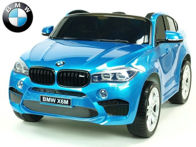 BMW X6M XXXL - 2 Sitzer - Kinder Elektroauto - Kinderauto - blau lackiert  kaufen bei