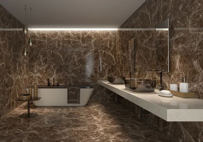 Luxus Marmor Boden Naturstein Boden Belag Wand  60x60 10m² Fliesen Crema Fliese 