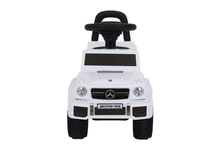 Schwarz Mercedes TOYAS G63 AMG Rutschauto Kinderauto Kinderfahrzeug Bobby Car Big Bobby Car Rutscher mit USB und AUX Anschlüssen