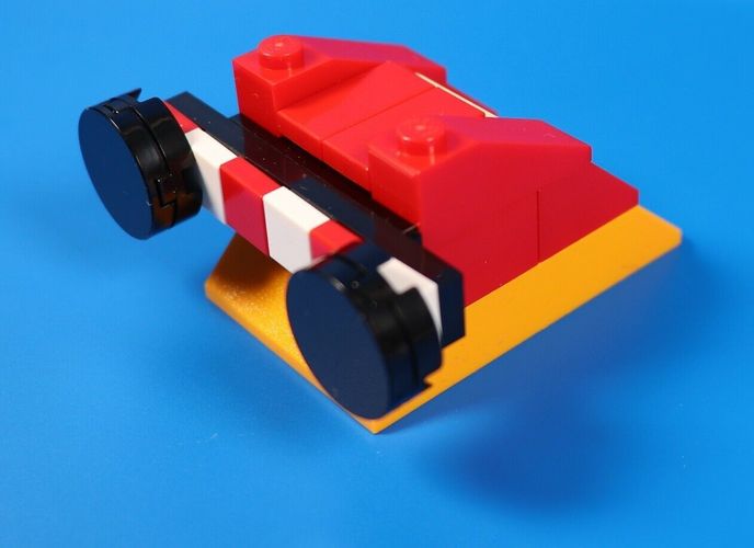 LEGO® Eisenbahn  Prellbock Nr.7 rot  mit Puffer 