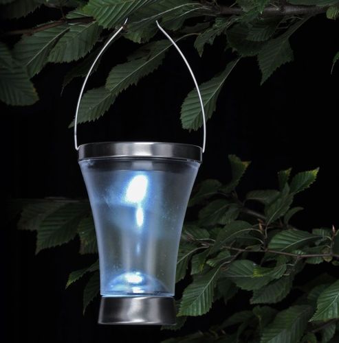 Campinglampe Garten Leuchte 2x Solar Laterne LED 3in1 Tischlampe Gehweglampe 