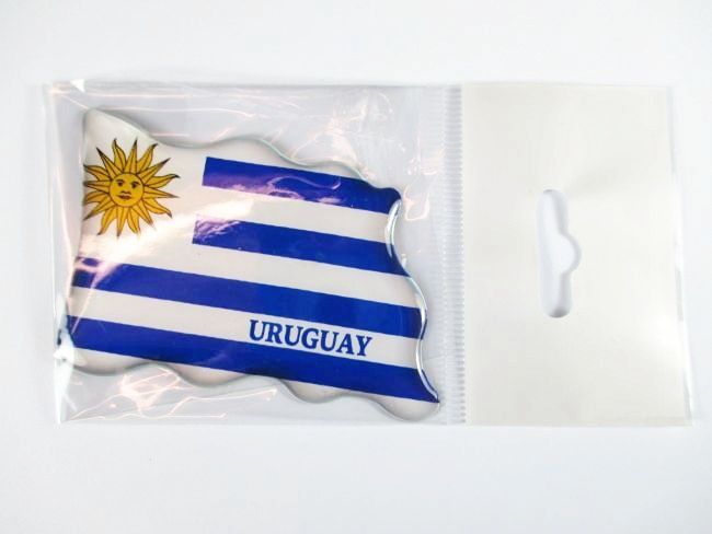 Uruguay Magnet Flagge Fahne Länder Design aus Epoxid Reise Souvenir 
