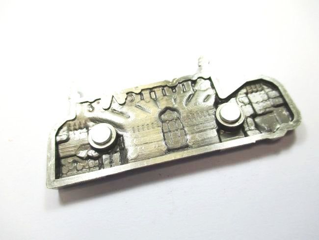 Stuttgart Schloßplatz Magnet Metall Souvenir Germany,Deutschland,Neu 