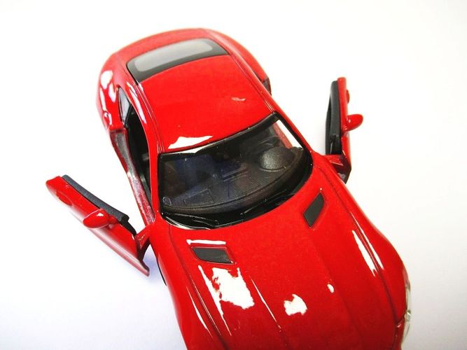 Mercedes AMG GT in rot Modellauto Metall 1:34 diecast,Welly Nex Model 