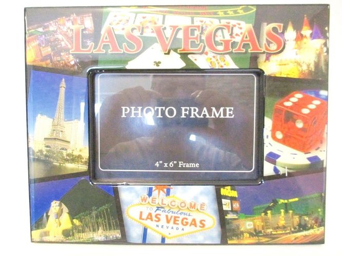 Las Vegas Bilderrahmen XL picture frame Souvenir USA Nevada !! 
