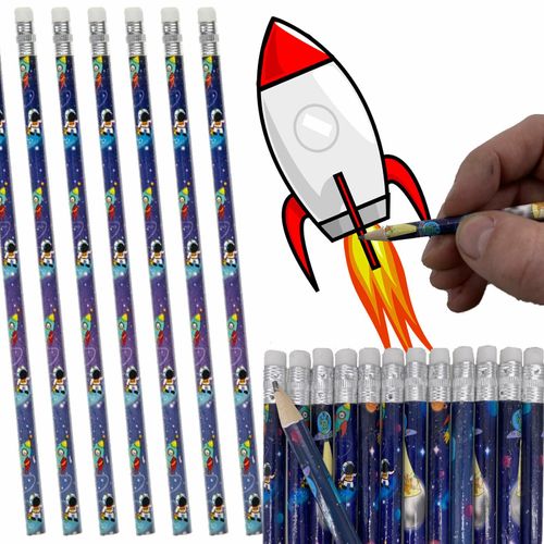 12 Radiergummi Rakete Rocket Weltraum Mitgebsel Kindergeburtstag Schule N185 