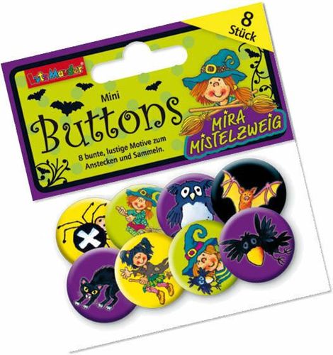 KINDER BUTTON Buttons Set als Mitgebsel Anstecker Kindergeburtstag LUTZ MAUDER 