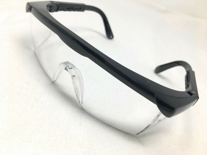 Schutzbrille schwarz getönt TYP 91977 Sicherheitsbrille Schutzbrille kratzfest