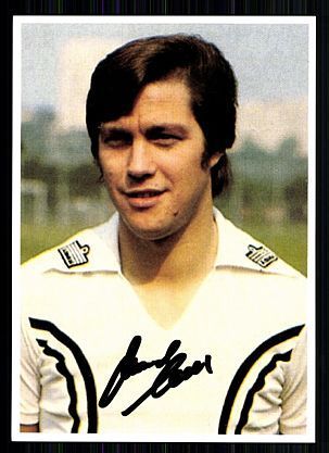 Roland Weidle Autogrammkarte Eintracht Frankfurt Spieler 70er Jahre Orig Sign 