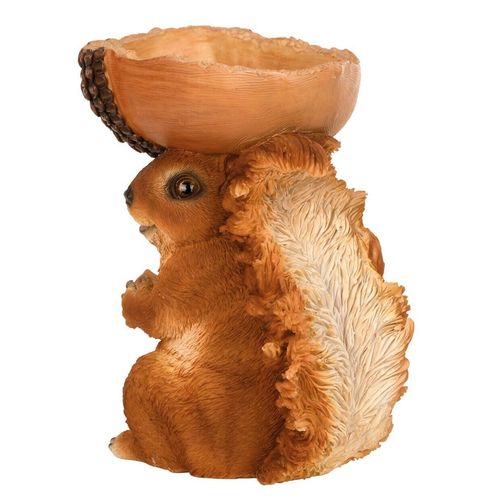 Esschert Eichhörnchen Futterspender Hängend Gartenfigur Frost+UV Fest 37000453 