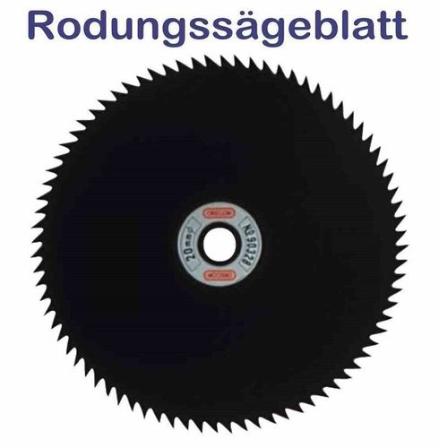 Freischneider Rodungssägeblatt Spitzzahn 200/25,4/80 Motorsense Sägeblatt Rodung