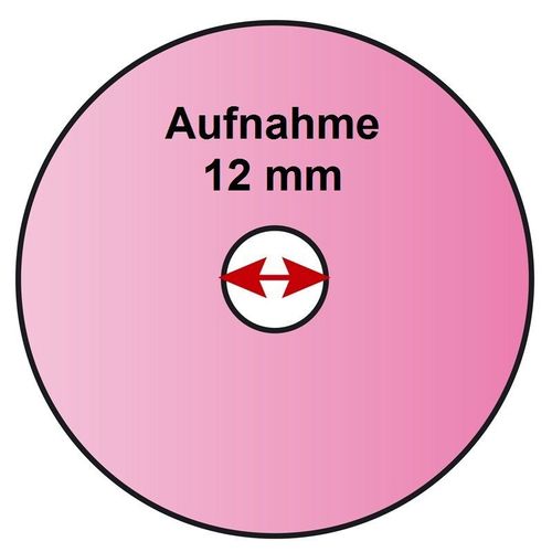 STIHL Schärfgeräte Sägekettenschärfgerät Schleifscheibe 145x12x3,2 rosa weich f 