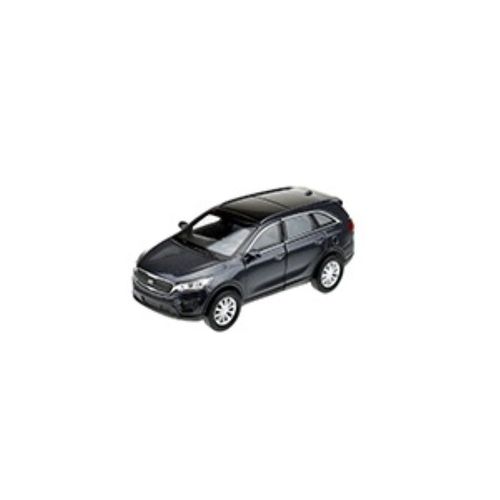 WELLY Modellauto KIA Sorento grau metallic Sammelauto Spielzeugauto Car 