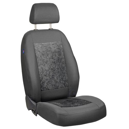 Schwarze Sitzbezug für MERCEDES C-KLASSE Fahrer Sitzbezug