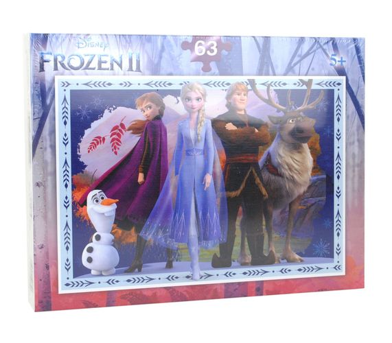Disney Frozen II Puzzle 63 Teile 33,5 x 23 cm Kinder 