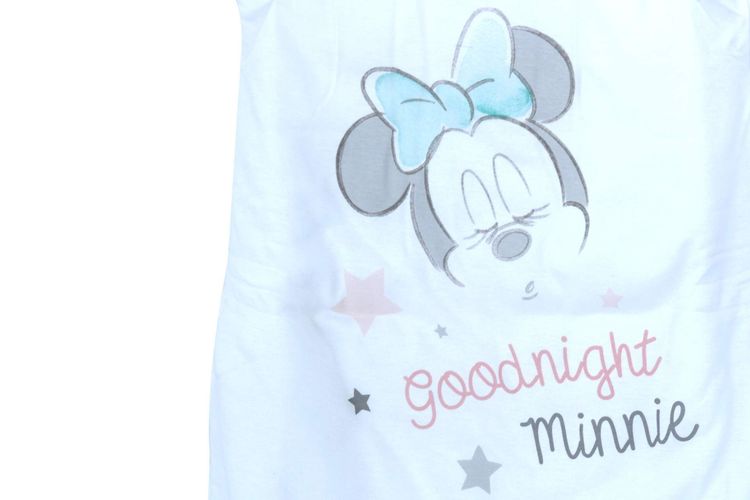 Baby Schlafsack Disney Minnie Mouse 90 x 45 cm von 6 bis 18 Monate waschbar 