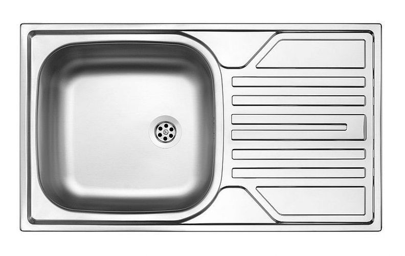 Zubehör und Armatur Spülbecken Spüle Küchenspüle 76x43,5 cm Edelstahlspüle inkl 