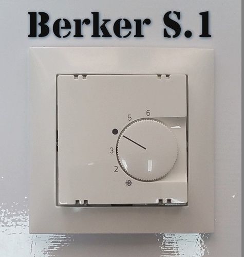 Busch Jäger Raumtemperaturregler Thermostat Komplettset - 11049