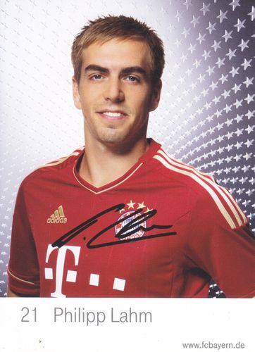 98158 Philipp Lahm DFB FC Bayern München unsignierte Autogrammkarte Werbekarte 