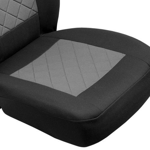 Schwarz-graue Dreiecke Sitzbezüge für RENAULT 11 Autositzbezug Komplett 