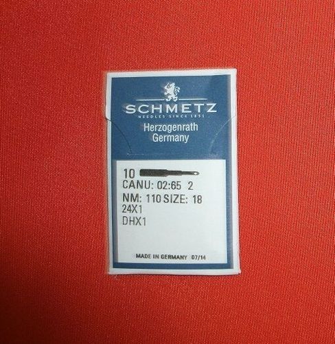 Schmetz-Flachkolbennadel System 24X1 Nm110