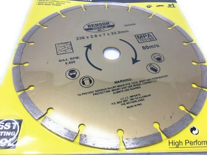 Diamanttrennscheibe Diamantscheibe 115 125 150 180 230 mm Beton Stahl Pflaster 