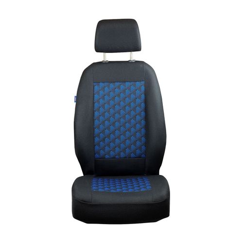 Schwarz-blau Effekt 3D Sitzbezüge für OPEL ASTRA Autositzbezug Komplett 