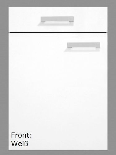 BAYLANGO Kult Spülenschrank ohne ARBEITSPLATTE »Genf« Breite 100 cm weiß 