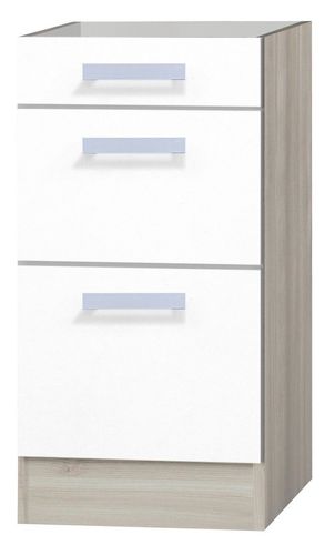 Pinie 60 cm breit BAYLANGO Kult Küchen-Unterschrank 3 Schubladen »Vigo« 