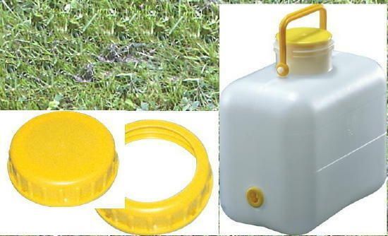 Profi Wasserkanister 10 Liter DIN 96 transparent Bügel
