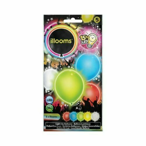 Illoom LED Beleuchtung Leuchtende Luftballon Geburtstagsparty Deko Multipack Neu 