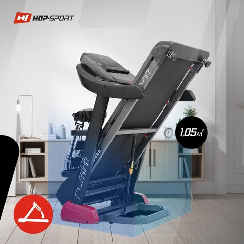 Hop-Sport Laufband HS-4000LB Ultima 4 PS USB inkl Brustgurt & Massagegerät 