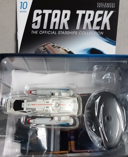 Metall Modell Star Trek Eaglemoss neu ovp. Star Trek Shuttle Set #3-4 Stück 