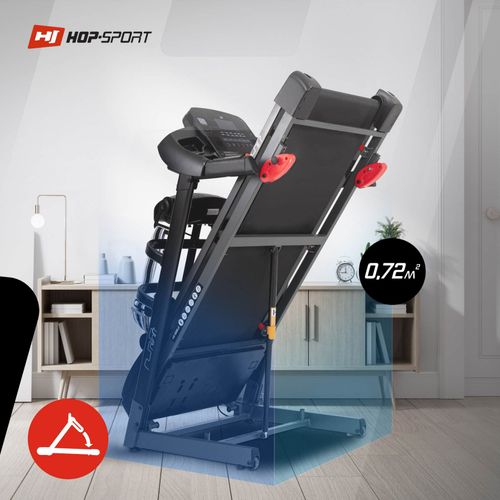 LCD Display und Massagegerät klappbar Hop-Sport Laufband elektrisch HS-1500LB 